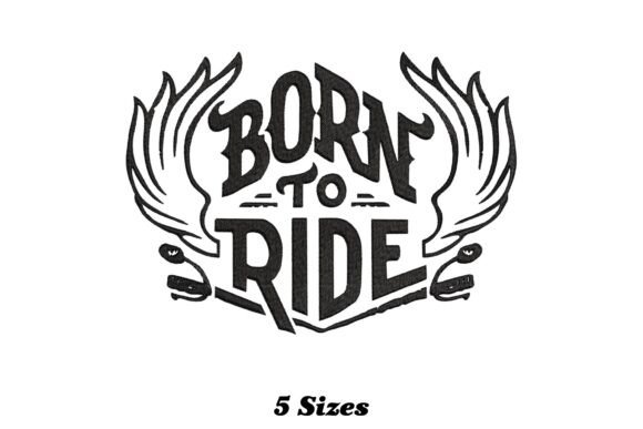 Born to Ride: A Bold Travel Quote for Small Business Merch
