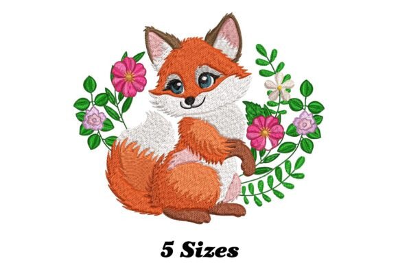 Elegant Fox: A Seasonal Embroidery Design Worth Stocking