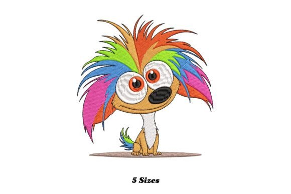 Funny Crazy Dog